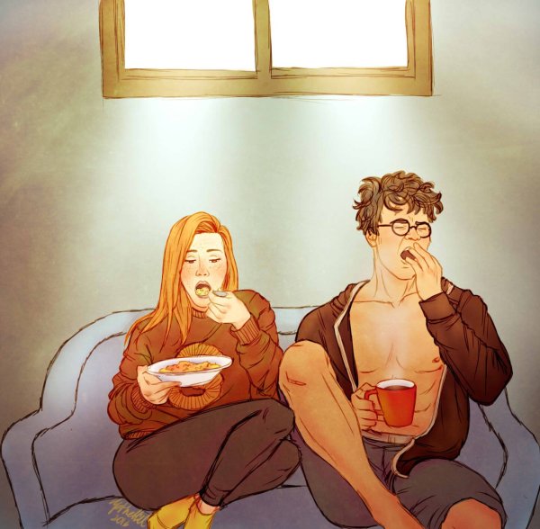 Гарри и Джинни арт 18