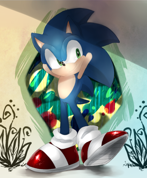 Соник the Hedgehog Art