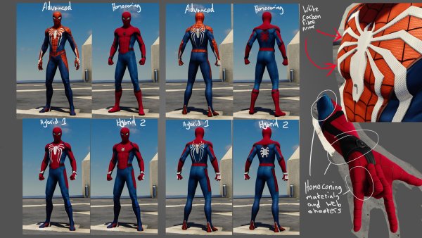 Человек паук Homecoming Art костюм