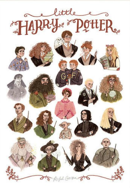 Наклейки Гарри Поттер