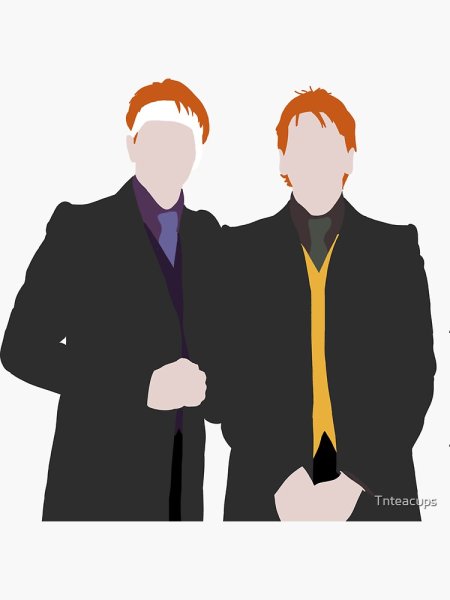 Близнецы Уизли Стикеры