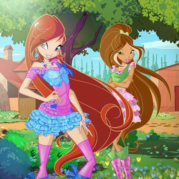 Клуб Винкс Блум и Флора
