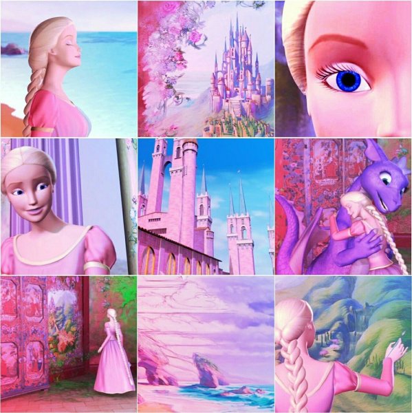 Barbie as Rapunzel