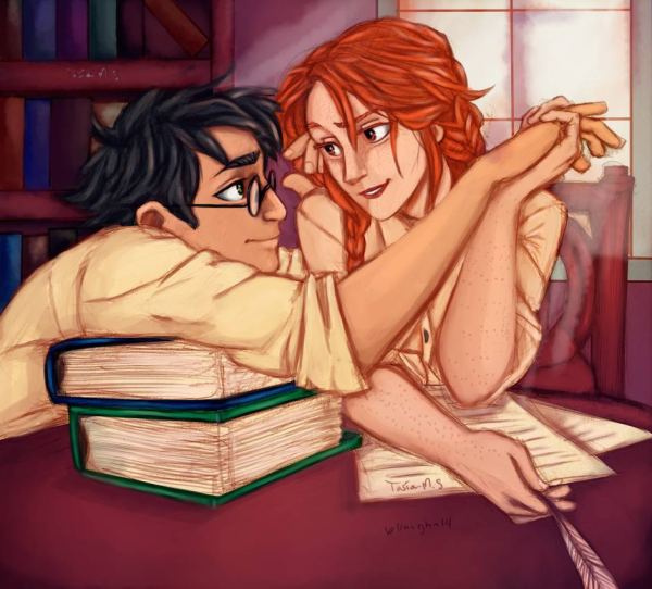 Гарри и Джинни арт