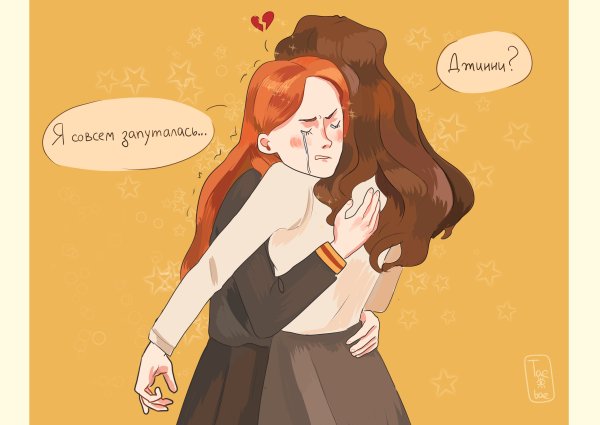 Гарри Джинни и Гермиона