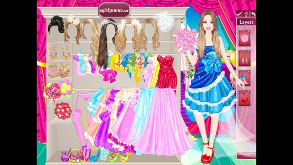 Кукла Барби переодевалки игры