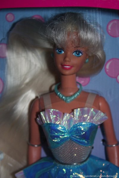 Foam n Color Barbie Blue (1996