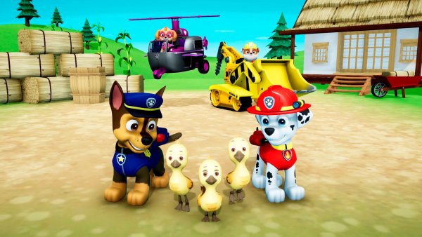 Игры Щенячий патруль мегащенки