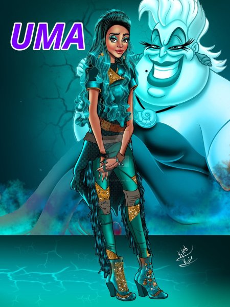 Наследники 3 Дисней ума