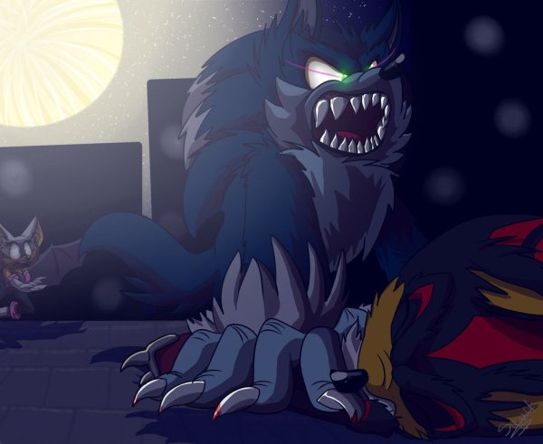 Соник Werehog и Шедоу