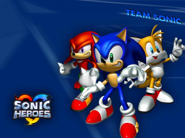 Sonic Heroes команда Sonic