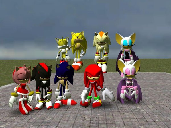 Sonic Heroes моды