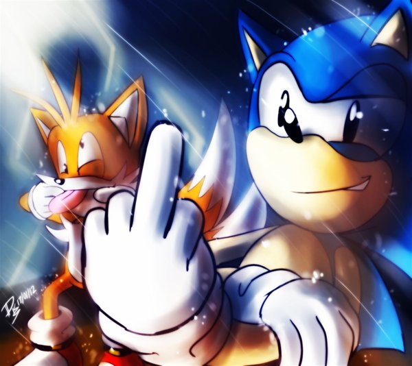 Тейлз Dark Sonic
