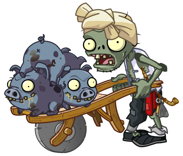 PVZ 2 зомби