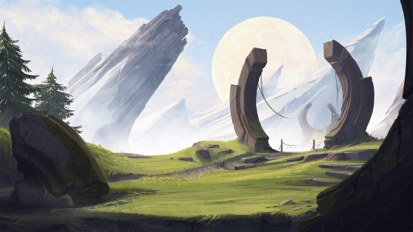 Аркейн пейзажи