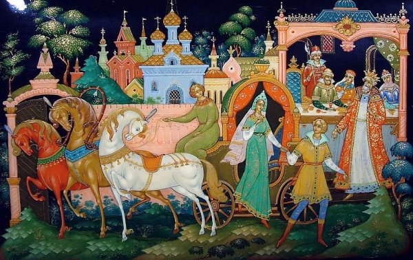 Царский пир Царевна лягушка-Царевна