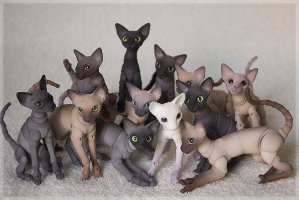 Куклы БЖД кошки