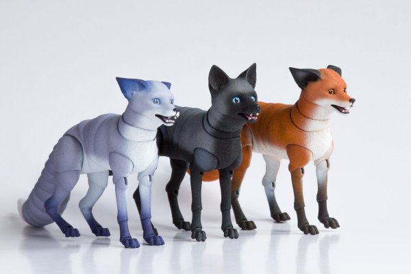 Шарнирные Dolls лисы Elleo