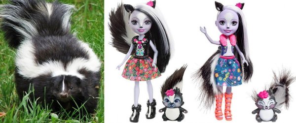 Enchantimals скунс
