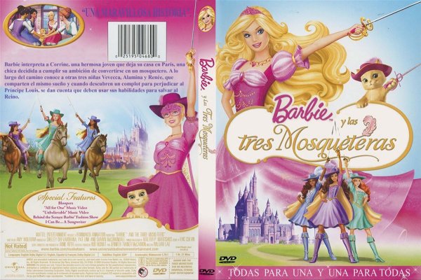 Барби и три мушкетера (DVD)