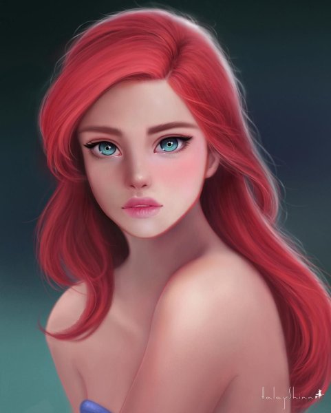 Ариель портрет принцесса