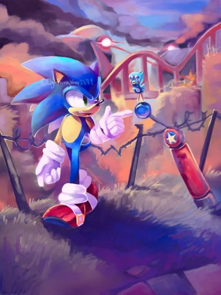 Sonic the Hedgehog арт