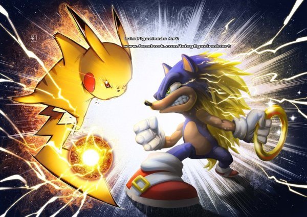 Sonic vs Pikachu