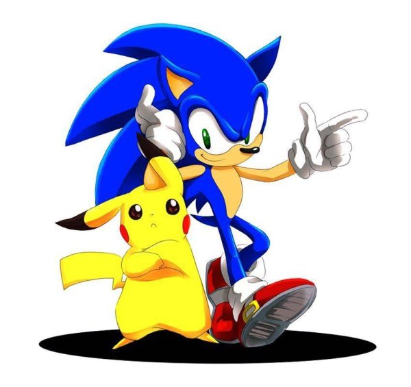 Ёж Соник Pikachu Sonic