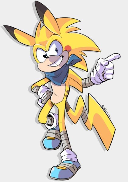 Sonic и Пикачу