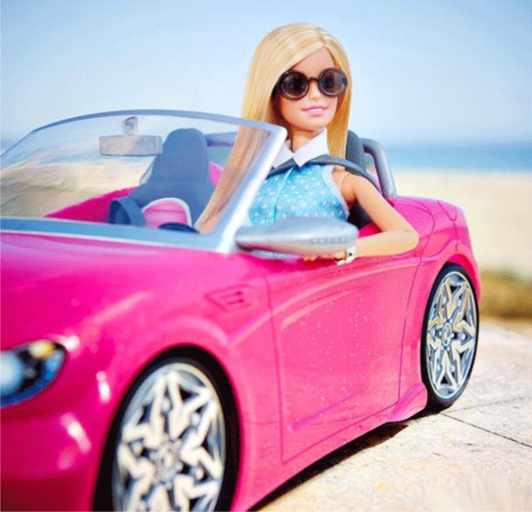 Набор Barbie гламурный кабриолет, djr55