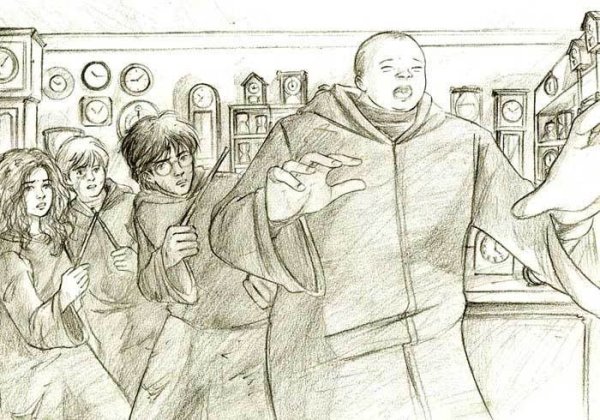 Гарри Поттер и орден Феникса иллюстрации