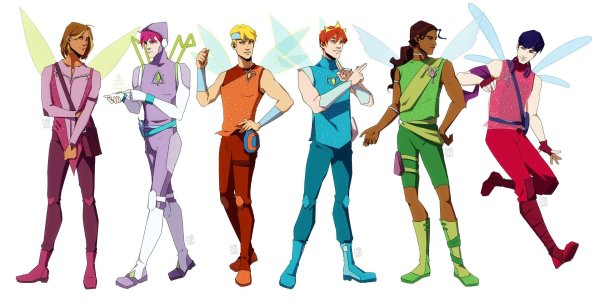 Винкс Genderbend