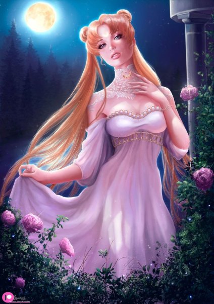 Sakimichan принцесса Серенити
