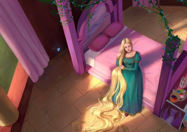 Barbie as Rapunzel игра