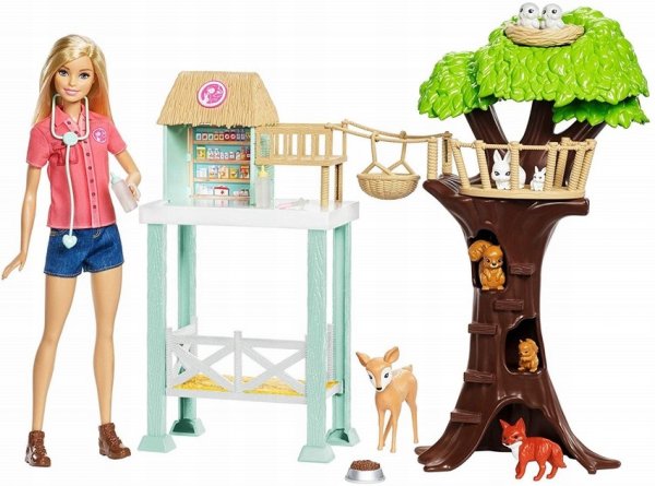 Набор Barbie спасатель животных, 29 см, fcp78