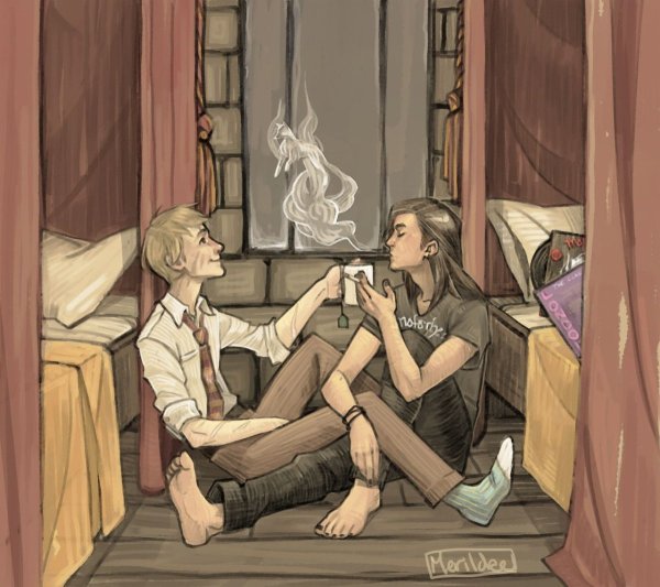 Гарри Поттер wolfstar