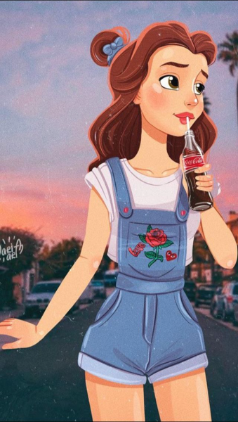 Современные принцессы Disney Бэлль