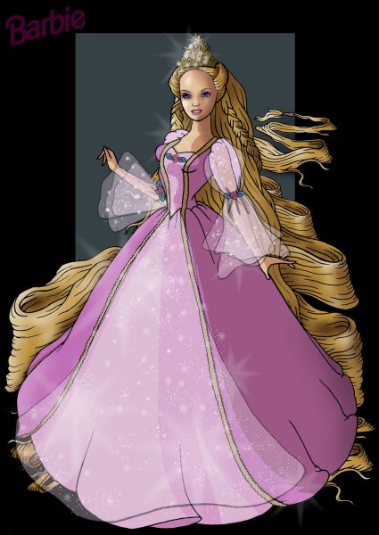 Barbie Рапунцель