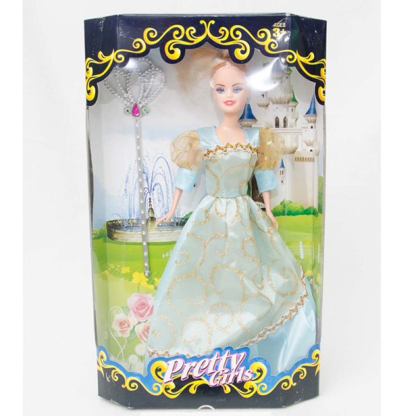 Игрушки девочки в бальных платьях Box