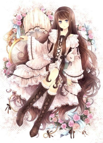 Hagiwara Rin платье