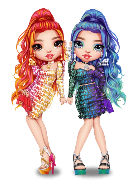Rainbow High куклы близняшки