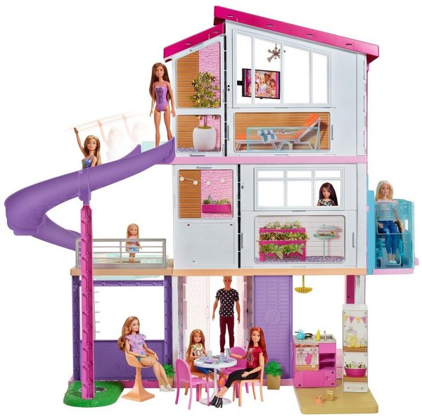 Кукольный домик Barbie дом мечты, fhy73