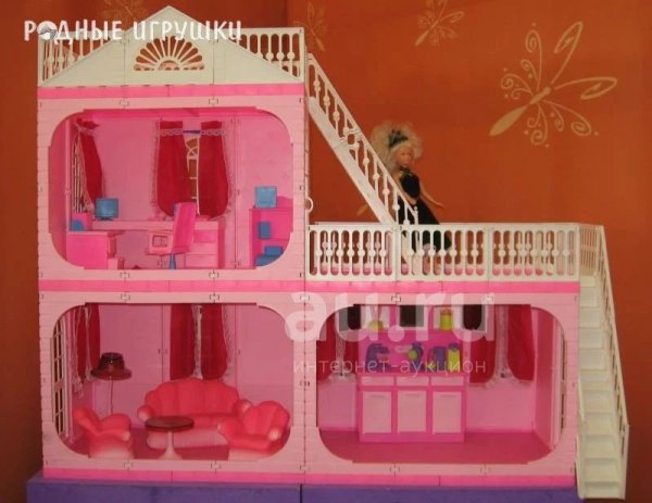 Дом для куклы Barbie дом мечты fhy73