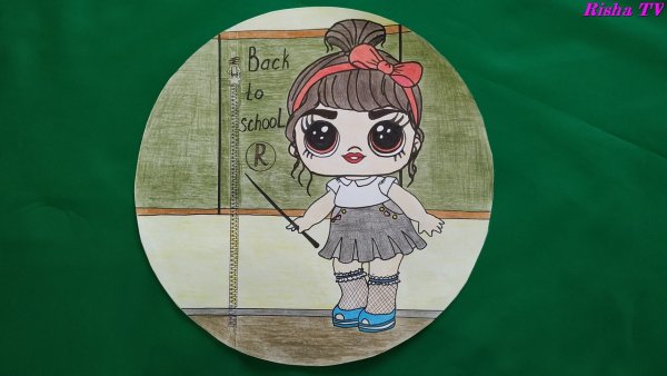 Кукла ЛОЛ ученица