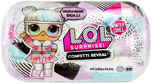 L.O.L.Surprise куколка Winter Chill капсула конфетти