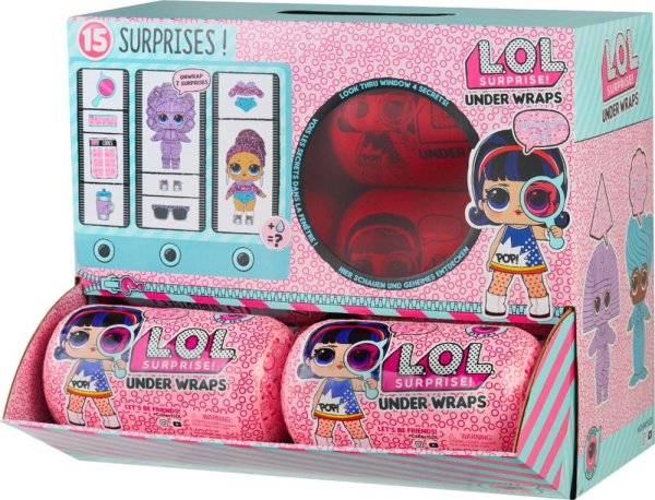 Кукла ЛОЛ капсула l.o.l. Surprise! Under Wraps 2