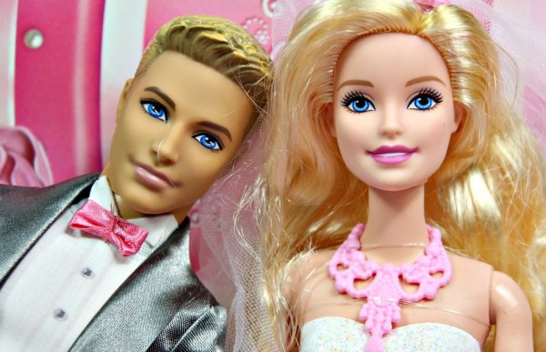 Кукла Barbie невеста (cff37)