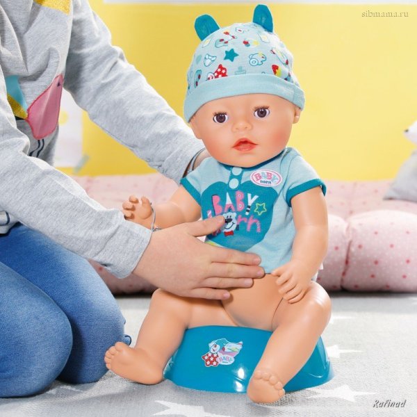 Интерактивная кукла Zapf Creation Baby born мальчик, 43 см, 824-375