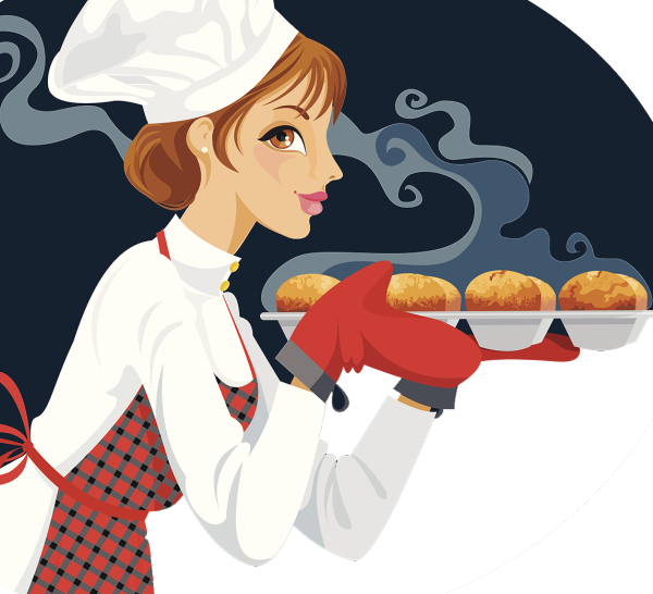 Пекарь иллюстрация