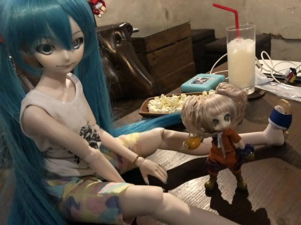 Scary Miku Doll